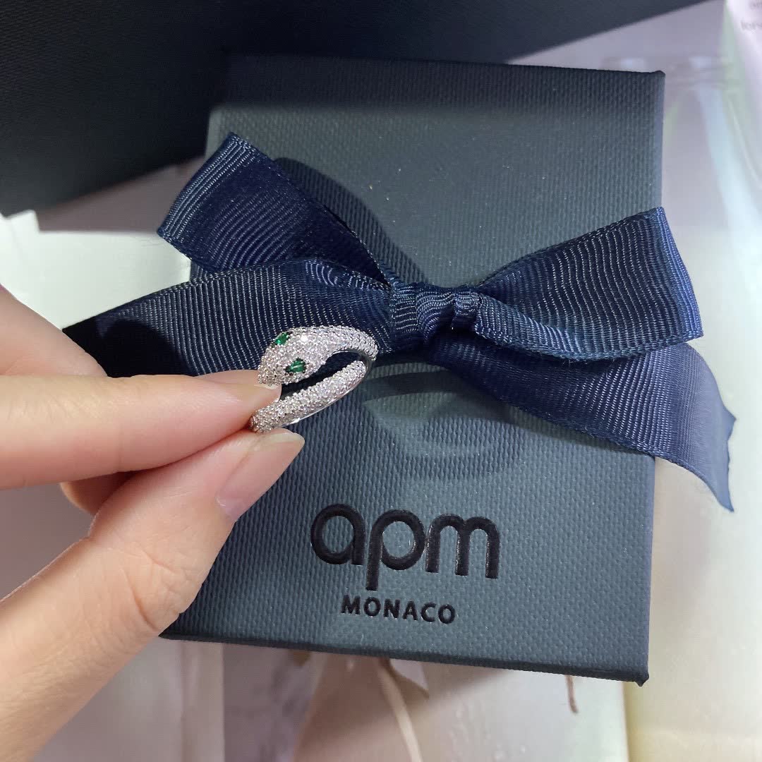 APM Monaco Emerald Ring